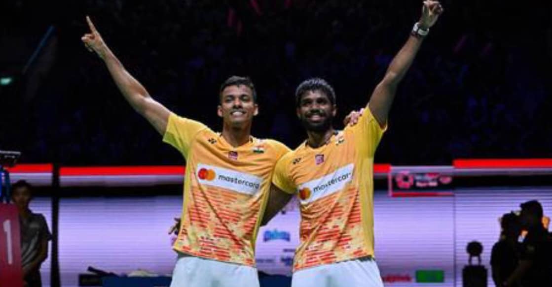 Chirag and Satwik. Photo: X/India_AllSports