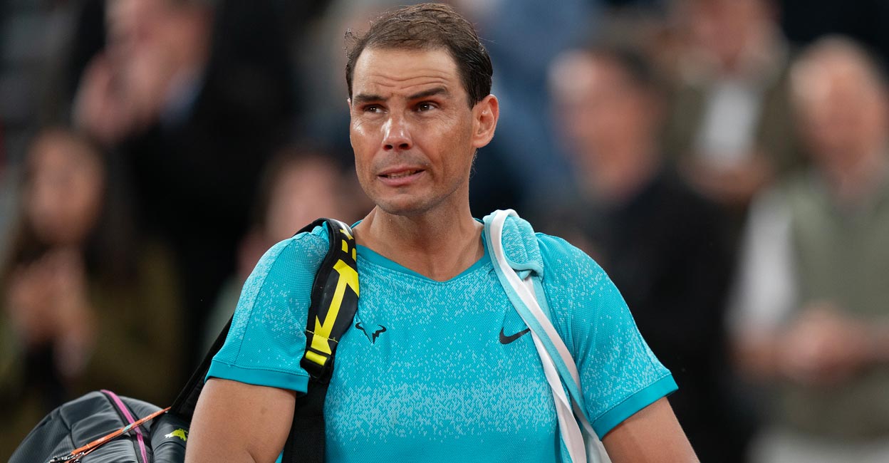 Rafael Nadal went down to Alexander Zverev in the first round. Photo: USA TODAY Sports/Susan Mullane via Reuters