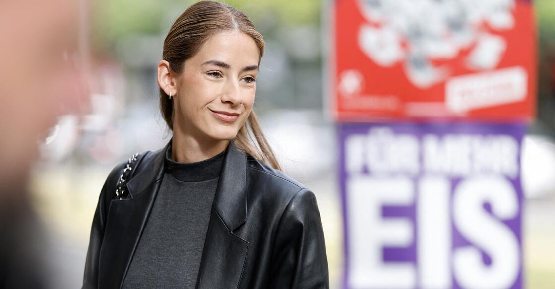 Brenda Patea at the courthouse in Berlin on May 31. File photo: AFP/Odd Andersen