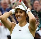 Wimbledon: Raducanu dumps out Sakkari, Alcaraz survives thriller against Tiafoe