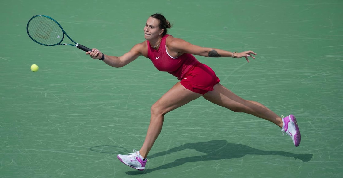 Aryna Sabalenka won the recent Cincinnati Open. File photo: USA TODAY Sports/ Susan Mullane via Reuters