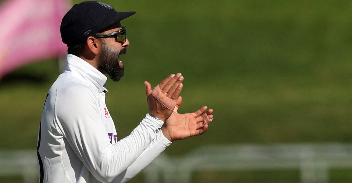 Virat Kohli was a pasionate leader. Photo: Reuters//Sumaya Hisham