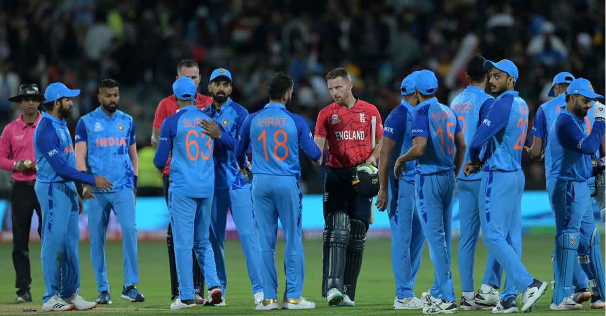 It was a tame end to India's campaign. File photo: AFP/Brenton Edwards