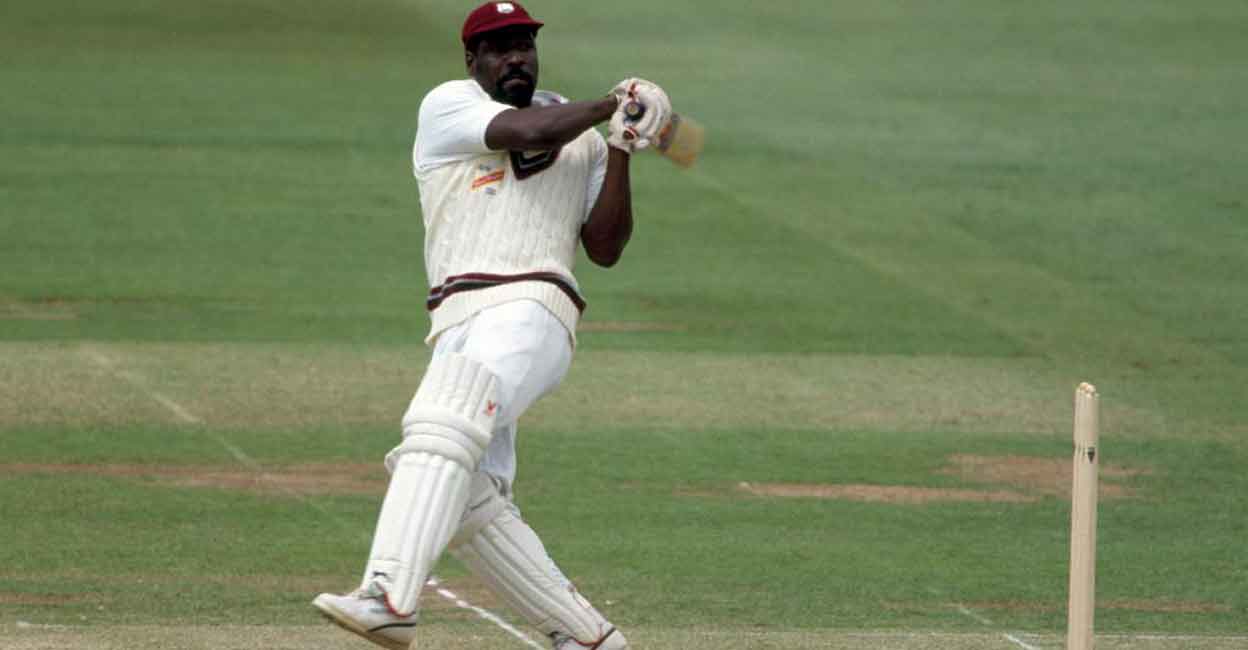 Viv Richards loved to play attacking cricket. File photo: Twitter@ICC 