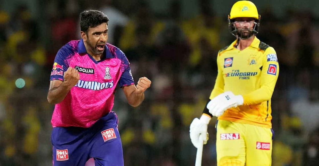 R Ashwin was docked 25 per cent of his match fee for criticising the umpires after the match against CSK. File photo: PTI/R Senthil Kumar