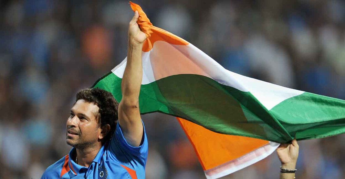 Sachin Tendulkar realised his dream of winning the World Cup in 2011. File photo: AFP/William West