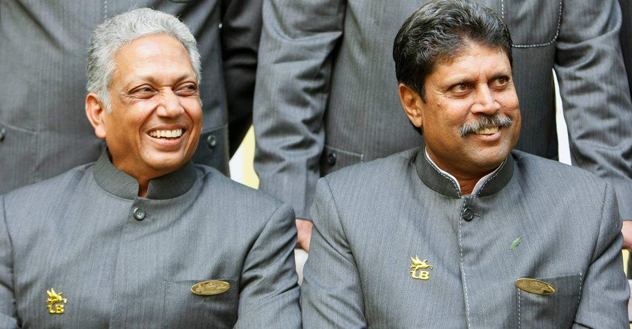 Mohinder & Kapil Mohinder Amarnath made Kapil Dev's job easier in the 1983 World Cup. File photo: AFP/Frantzesco Kangaris