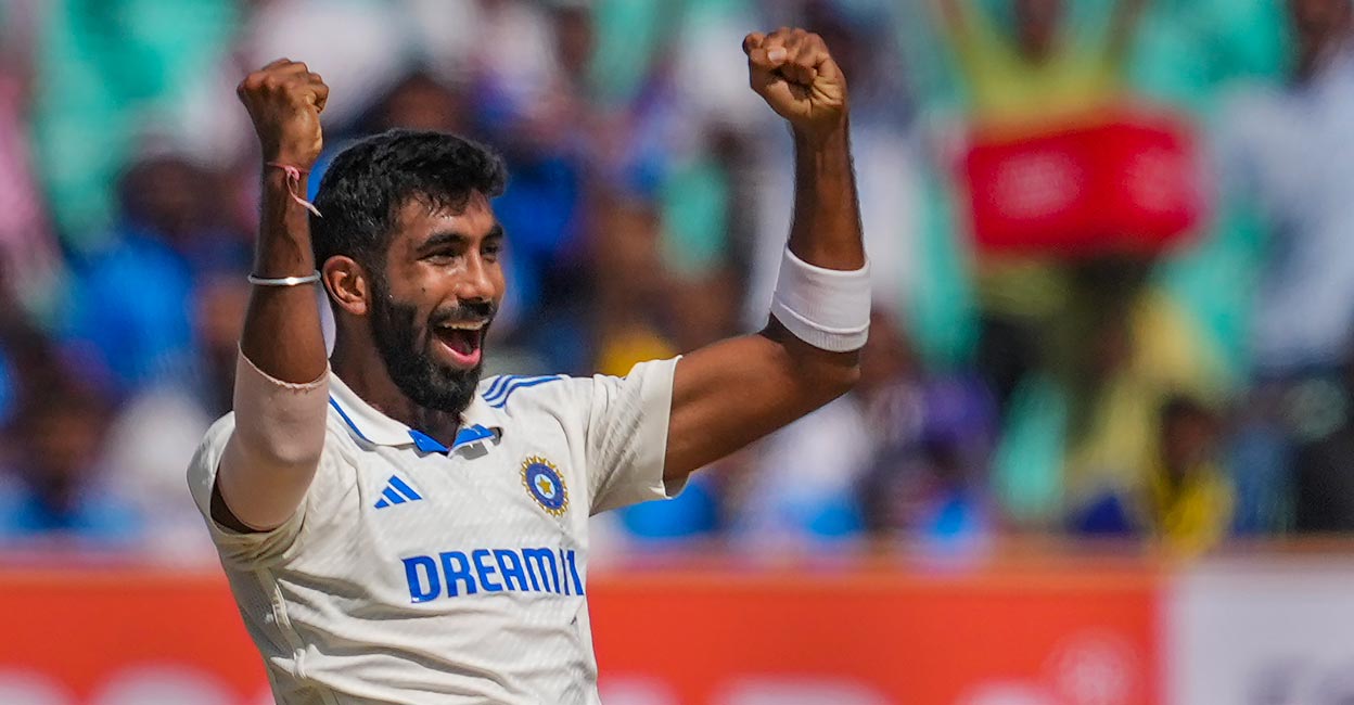 Jasprit Bumrah has been at his menacing best in the series against England. Photo: PTI/Kunal Patil