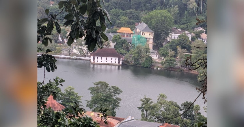 Travel (1248 x 650 px) - 1 Kandy. view from our hotel. Photo: Paul Zacharia