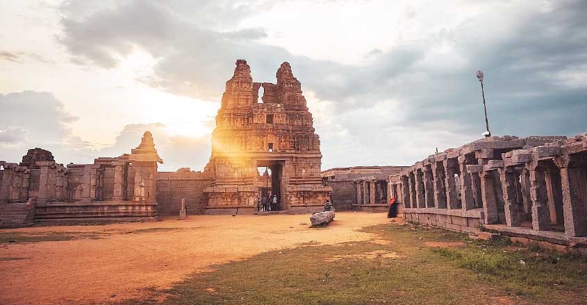 hampi-sunset hampi-sunset
