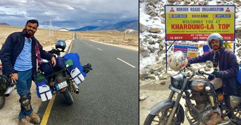 A daring dream ride to Khardung-La Pass in Ladakh | Biking | Road Trip ...