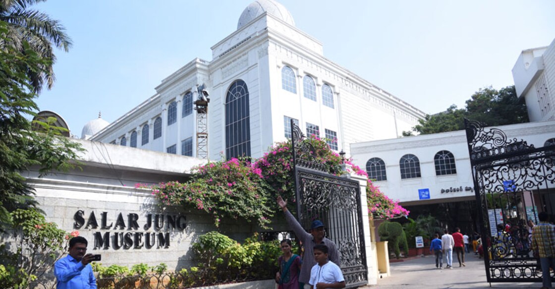 Famous for its art collection, Salar Jung Museum in Hyderabad is worth a visit
