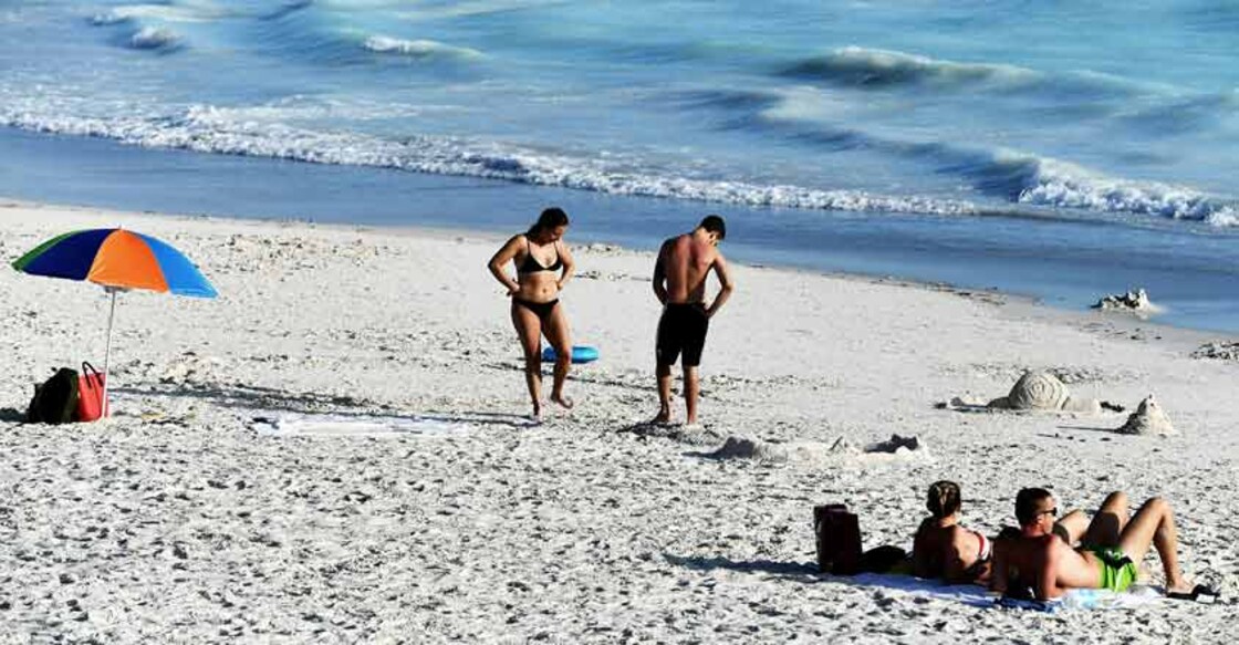 Lovers of Tuscany's 'paradise' beach have factory to thank
