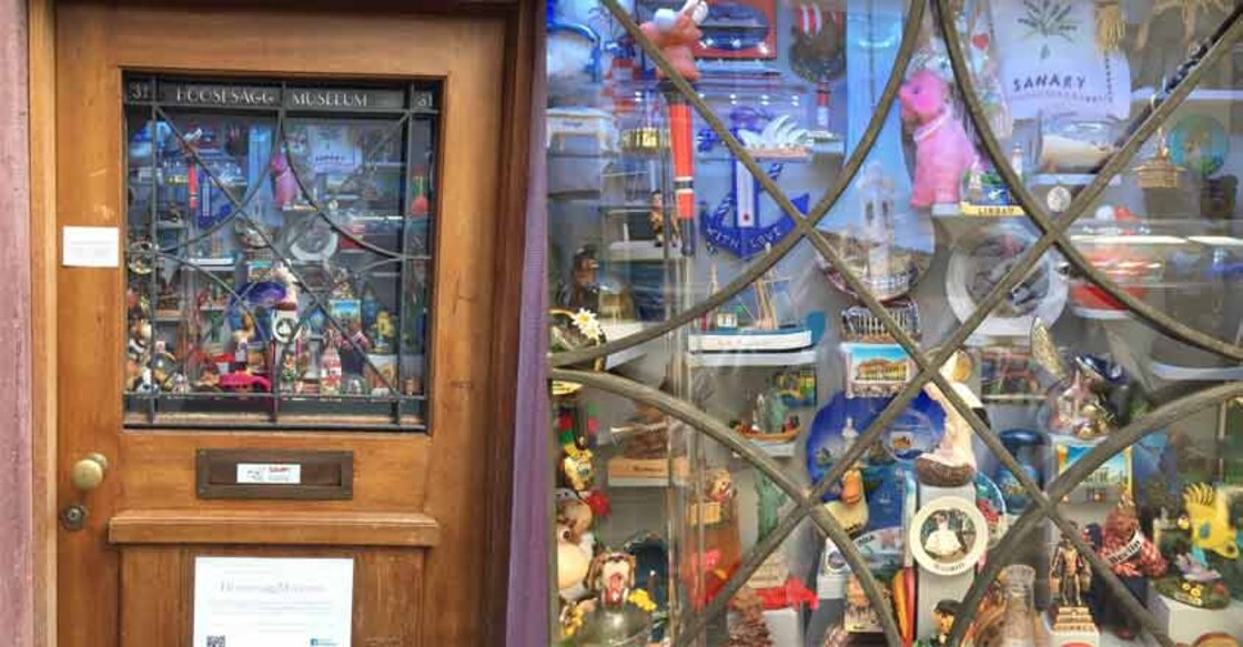 Switzerland's smallest museum is a window in 600-year-old house