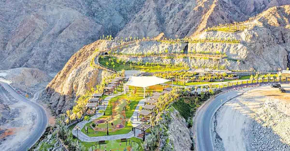 'Shees Park' adds beauty to Khor Fakkan in Sharjah 'Shees Park' adds beauty to Khor Fakkan in Sharjah