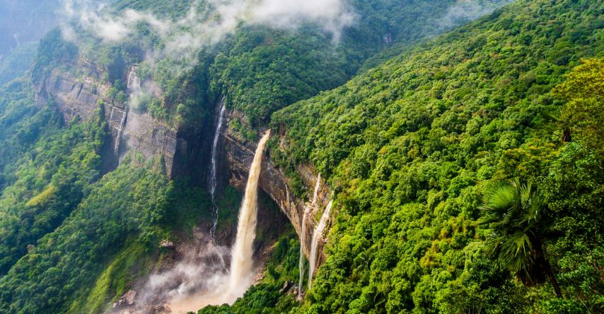 Nohkalikai-Waterfalls