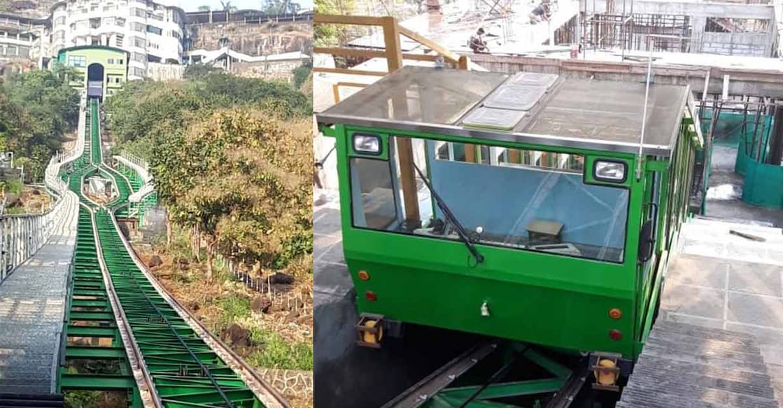 Hilltop Goddess Jivdani's New Year gift: A funicular rail for devotees Hilltop Goddess Jivdani's New Year gift: A funicular rail for devotees