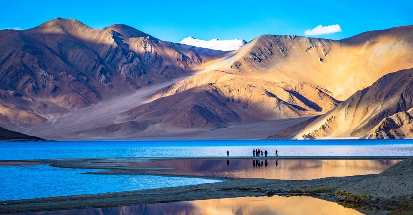 The surreal beauty of Pangong Tso's blue waters | Travel | Manorama English