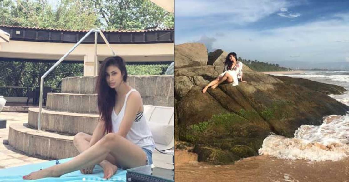Mouni Roy's vacation snaps put the limelight on Sri Lanka. Photo: Facebook