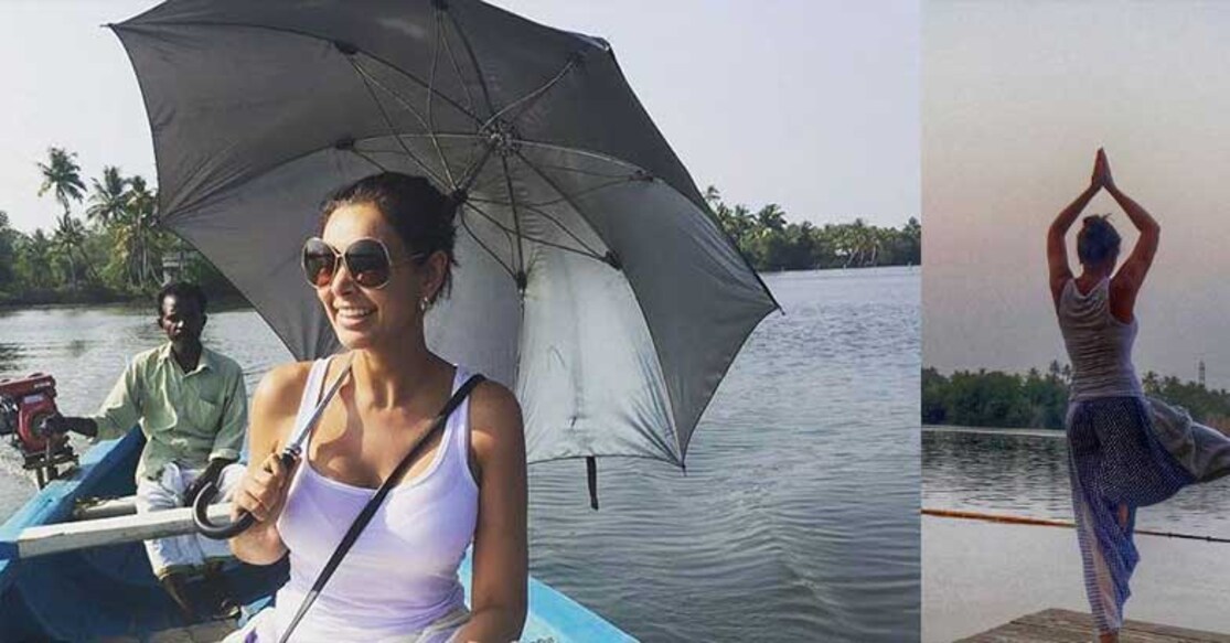 Lisa Ray says Kakkathuruthu is a must visit Lisa Ray says Kakkathuruthu is a must visit. Photo: Instagram