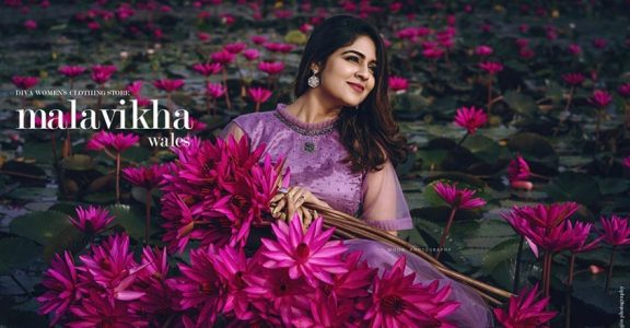 Malavika Wales' breathtaking date with water lilies of Malarikkal Malavika Wales' breathtaking date with water lilies of Malarikkal