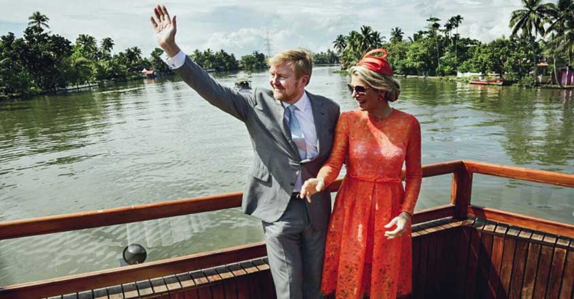 Photo story | Dutch Royals take a backwater ride through Alappuzha
