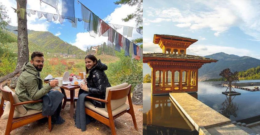 virat and anushka bhutan virat and anushka bhutan
