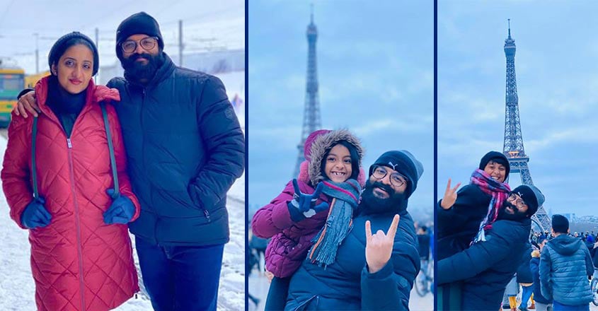 Actor Jayasurya enjoys European holiday with family Actor Jayasurya enjoys European holiday with family