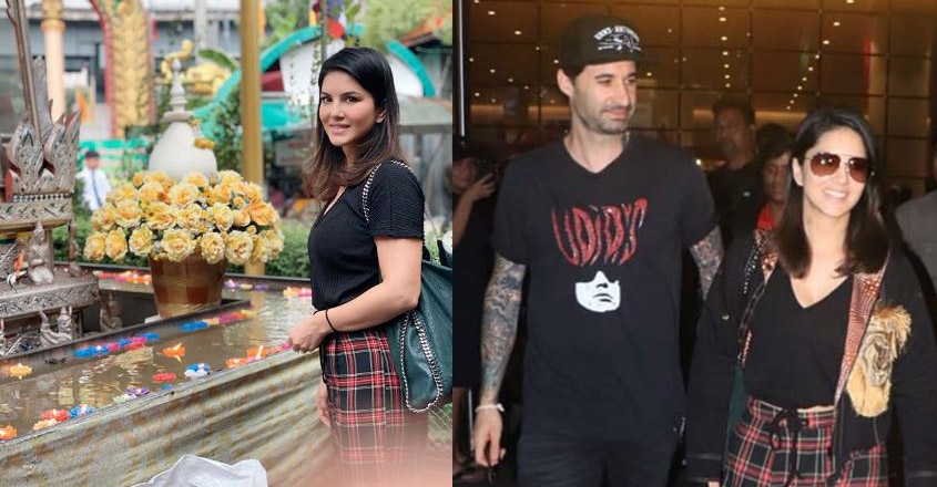 Sunny Leone on a spiritual journey in Thailand Sunny Leone on a spiritual journey in Thailand