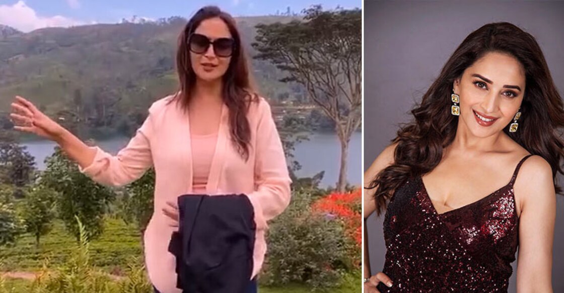 Madhuri Dixit posts YouTube video of her Sri Lanka vacation