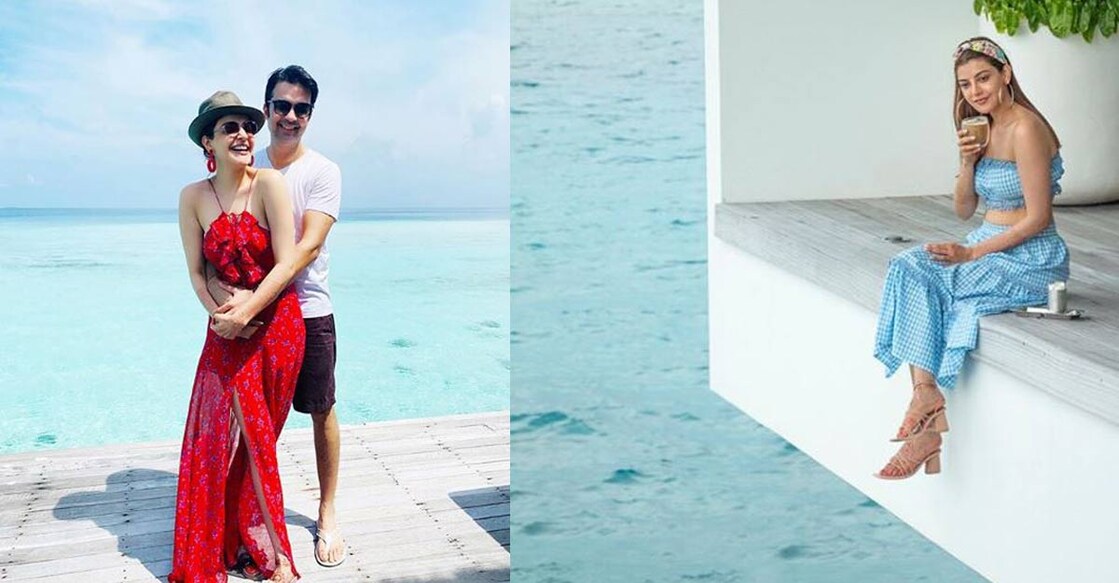 Kajal Aggarwal shares her honeymoon pictures from Maldives
