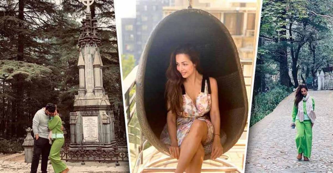 Malaika and Arjun Kapoor's lovie-dovie moments in Mcleod Ganj