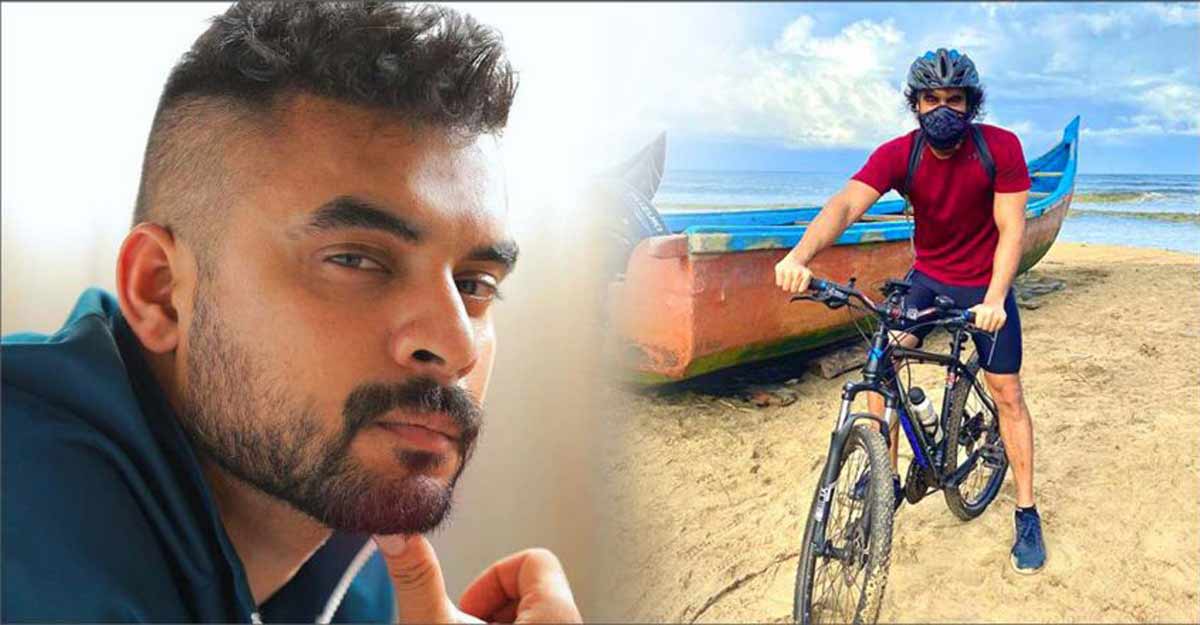 Tovino cycles on Vanchippura beach for cardio workout Tovino cycles on Vanchippura beach for cardio workout