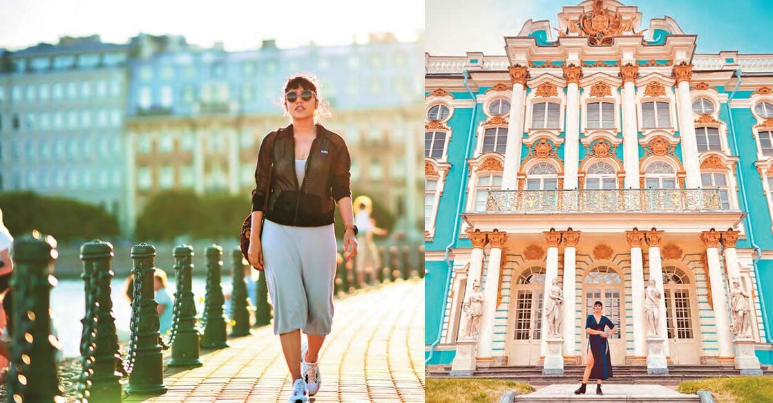 Rima Kallingal in Russia | Photos: Aashiq Abu