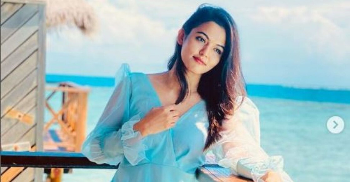 Aparna Das did a photoshoot in Maldives. Photo: @aparna.das1/Instagram