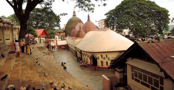 The Kamakhya Temple at Guwahati The Kamakhya Temple at Guwahati