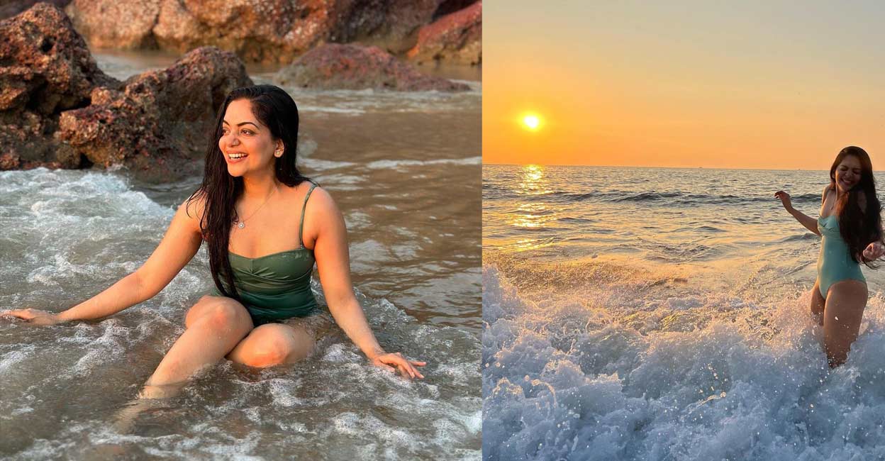 Ahaana has splashed her social media accounts with photos of her Goan trip in which she seems to be enjoying herself greatly.  Photos: Instagram @ahaana_krishna