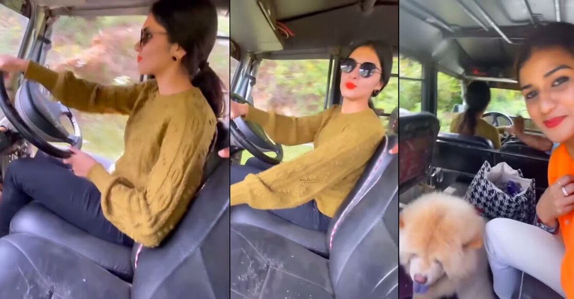 Vattavada, located about 45 km from Munnar, is one of the best places for off-road driving in winter. Photo: Instagram/gayathri_r_suresh