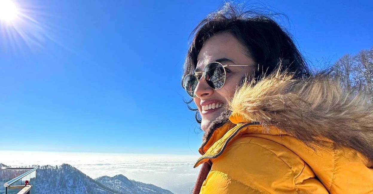 Shraddha Srinath has shared awesome snaps of her Azerbaijan vacay laced with her thoughts on Instagram. Photo: Instagram @ shraddhasrinath