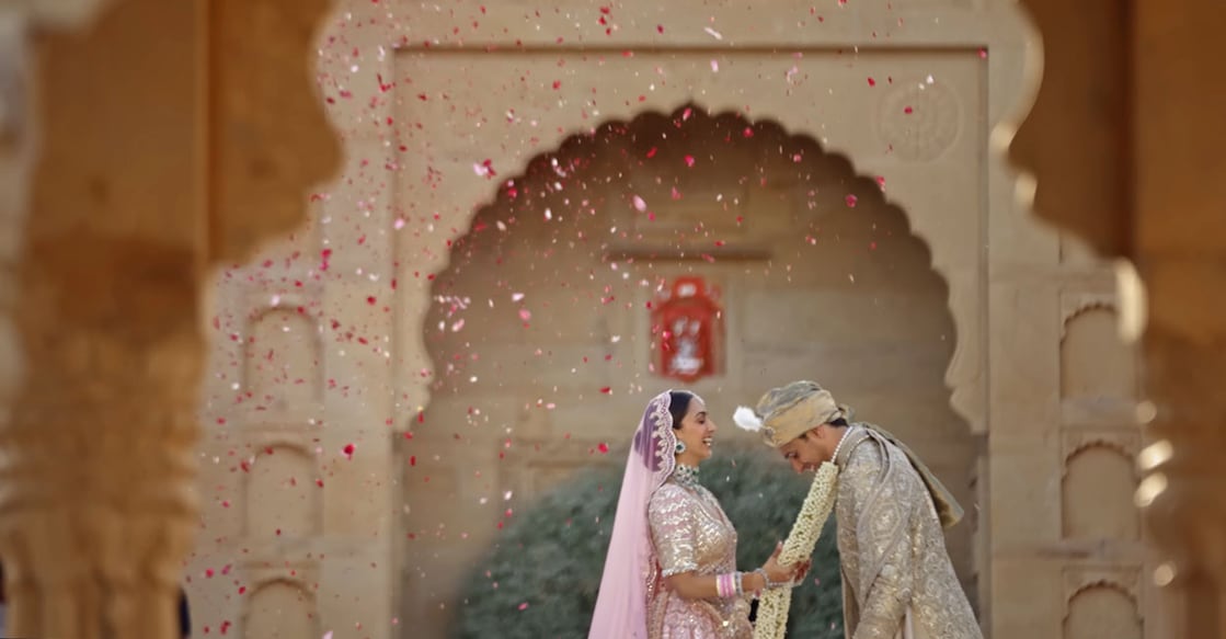 Stay like royalty in this Rajasthan palace that hosted Kiara-Sidharth wedding The mesmerizing beauty of the Suryagarh Palace was in full display in the photos of the marriage functions of Bollywood stars Kiara Advani and Sidharth Malhotra. Photo: Screengrab from the video posted by Instagram@kiaraaliaadvani