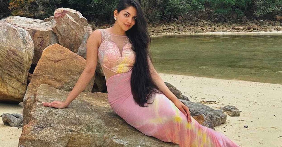 Ahaana Krishna's photoshoot was held at the renowned Phi Phi Islands in the country. Photo: @ahaana_krishna/Instagram