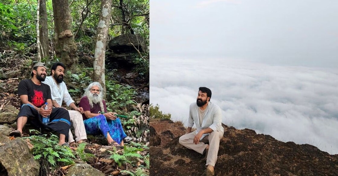Noted writer R Ramanand accompanied actor Mohanlal on a trek to Kodachadri in Karnataka and in a detailed online post, he shared the experiences as well. Photo: Facebook/R Ramanand