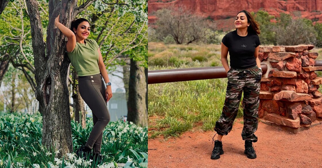 Rimi thrilled her fans recently by posting a video in which she is seen dancing to a super hit song in one of the busy streets of Times Square. Photo: Instagram/@rimitomy