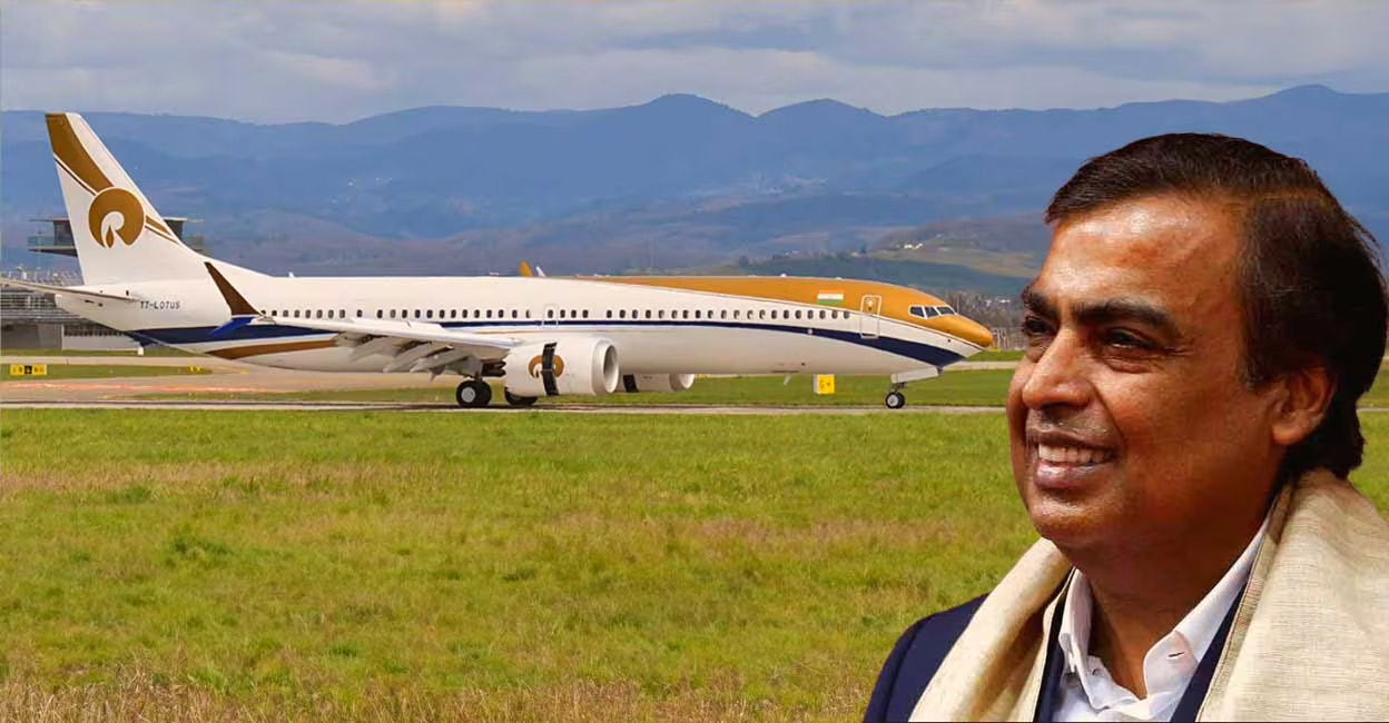 ambani-plane