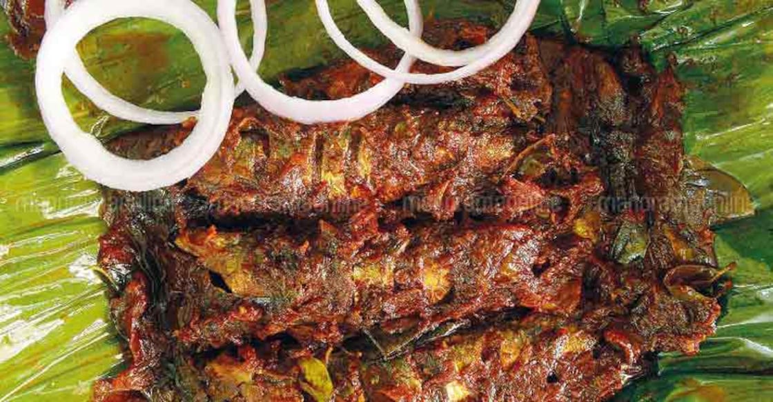 Go for spicy sardines baked in plantain leaves at Puzhayoram restaurant