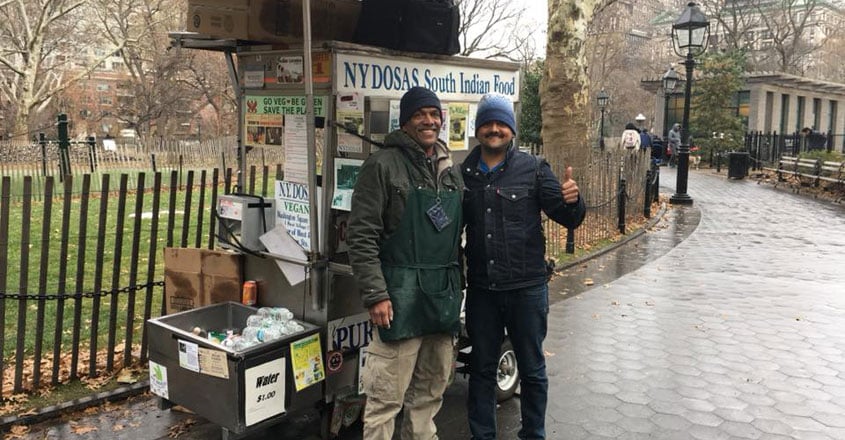 Meet Palaniswami Thiru Kumar, the 'dosa' man of New York Meet Palaniswami Thiru Kumar, the 'dosa' man of New York