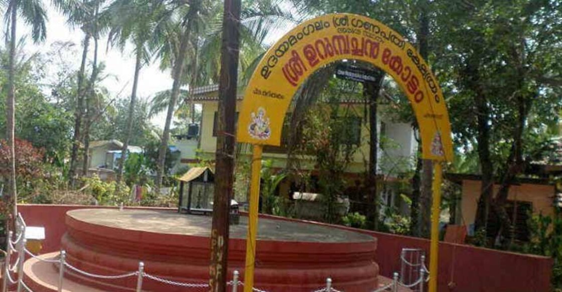 A shrine for ants in God's Own Country