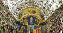 Fading mural paintings of Cheriya Palli in Kottayam restored Fading mural paintings of Cheriya Palli in Kottayam restored
