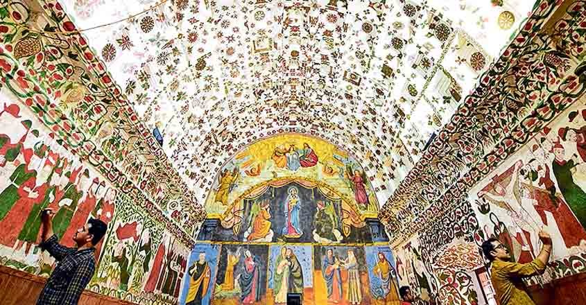 cheriya pally murals cheriya pally murals