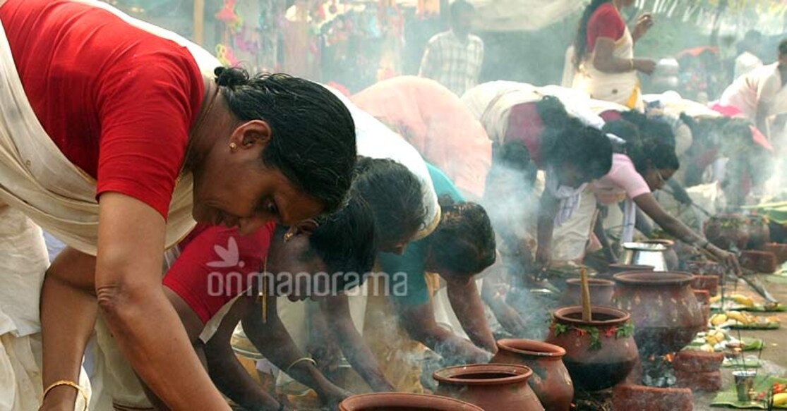 Chakkulathukavu and the Pongala festival . Photo: Onmanorama